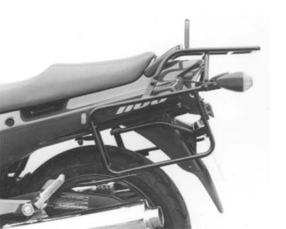 Hepco & Becker Top carrier black for Kawasaki ZX6R from 1994 to 1997