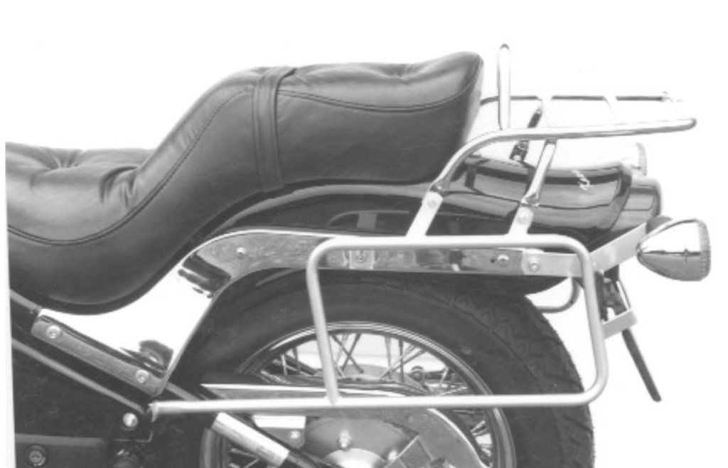 Hepco & Becker Top carrier black for Kawasaki GPZ1100 from 1995