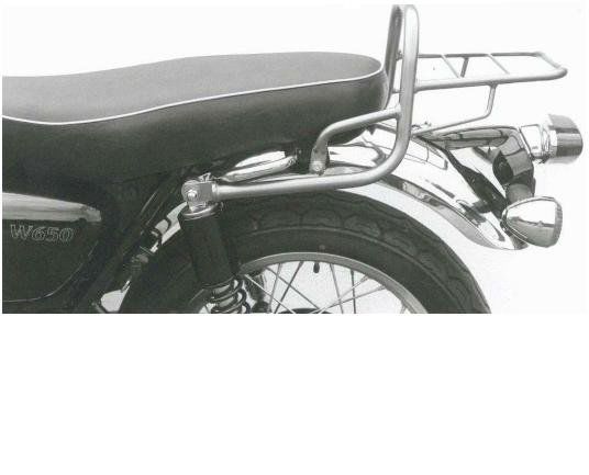 Hepco&Becker Top carrier black for Kawasaki W650/W800