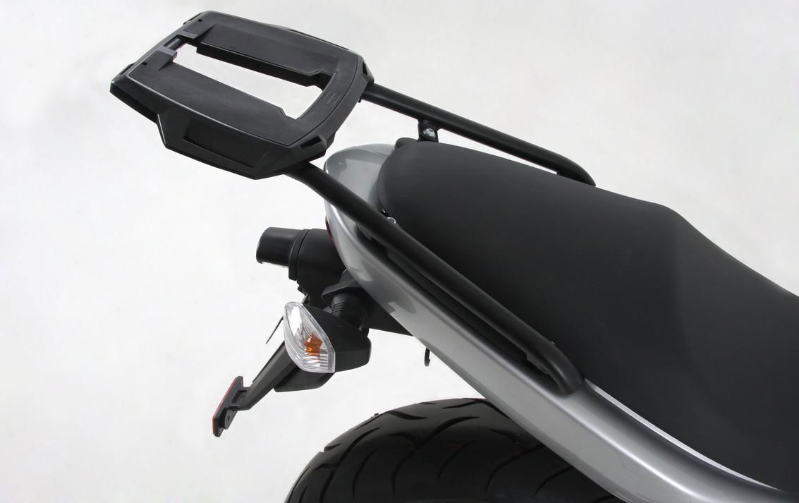 Hepco&Becker Top carrier Alurack black for Kawasaki ER6N/F from 2006 to 2008