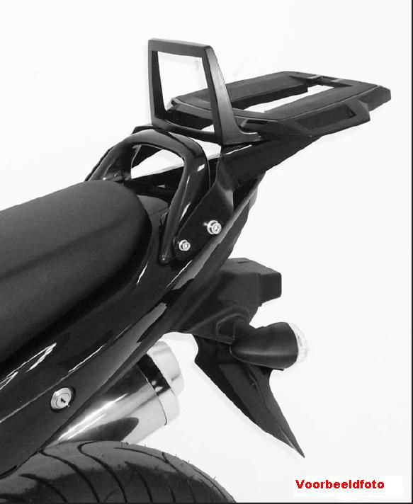 Hepco&Becker Top carrier Alurack black for Suzuki GSF1200N/ S BANDIT from 2001 to 2005