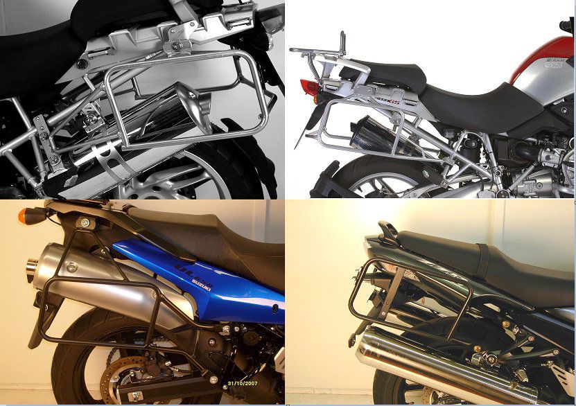 Hepco & Becker Top carrier black for Suzuki GS 500E 2001 / GS 500F from 2004