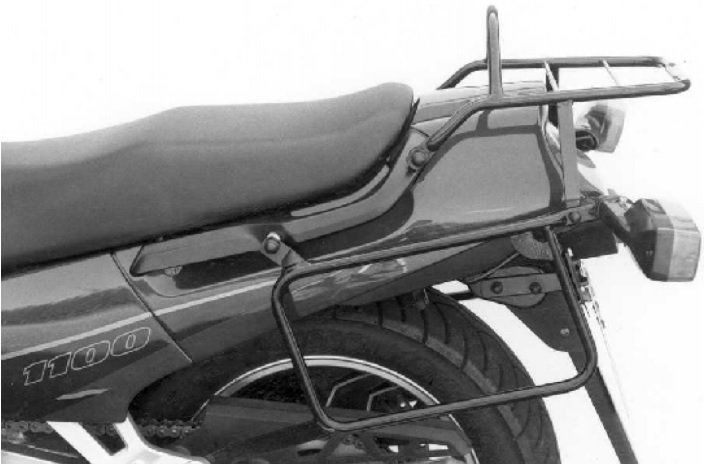 Hepco & Becker Top carrier black for Suzuki DR350