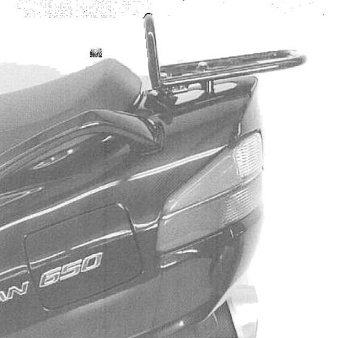 Hepco & Becker Top carrier black for Suzuki AN650 from 2002