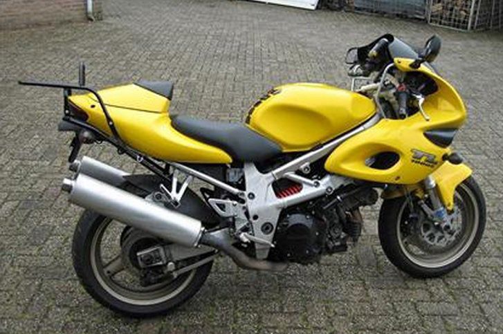 Hepco & Becker Top carrier black for Suzuki GSXR750 from 1996 to 1999