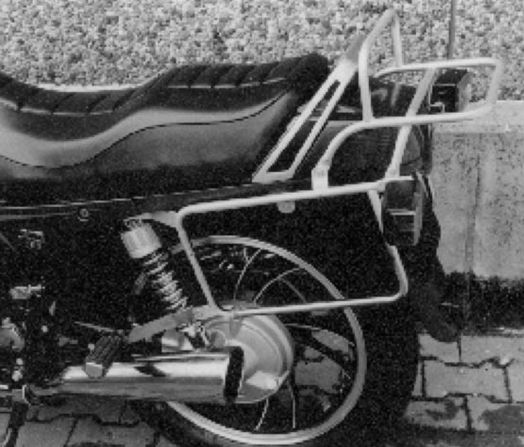 Hepco&Becker Top carrier chrome for Yamaha XV 750SE