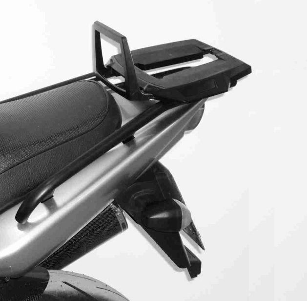 Hepco&Becker Top carrier Alurack black for Yamaha FZS1000 2001 to 2005