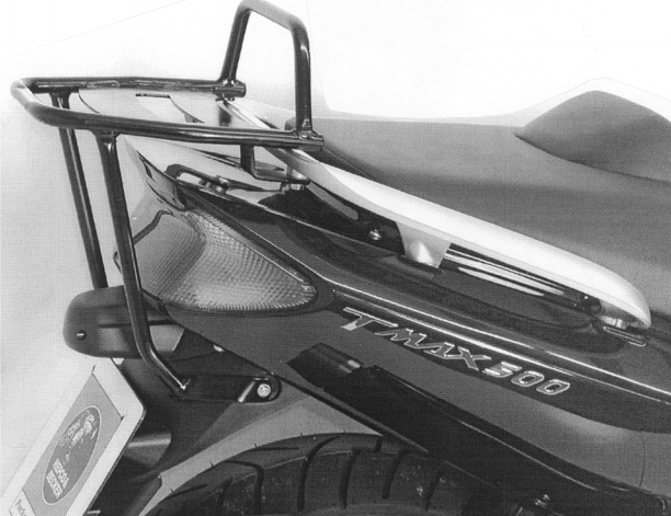 Hepco & Becker Top carrier black for Yamaha XJ600F from 1994 to 1985
