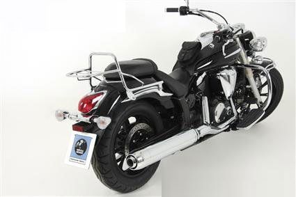 Hepco&Becker Top carrier chrome for Yamaha XVS950 Midnight Star 2009