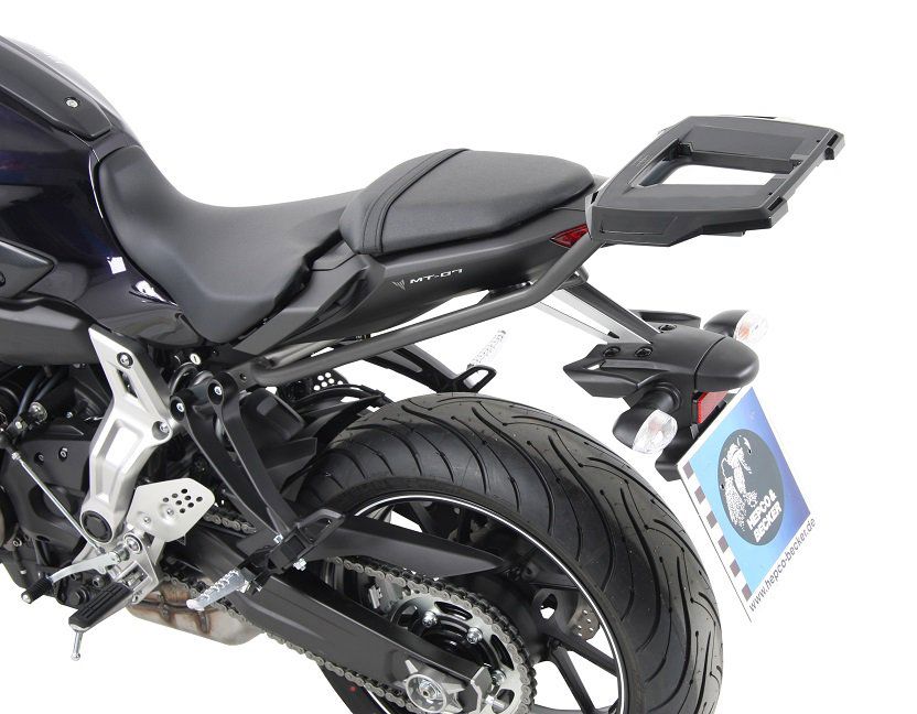 Hepco&Becker Top carrier Alurack anthracite for Yamaha MT07 from 2014 to 2017