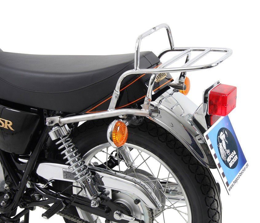 Hepco&Becker Top carrier chrome for Yamaha SR400 2014