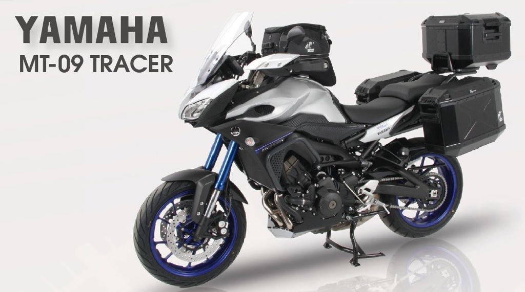 Hepco&Becker Top carrier Alurack anthracite for Yamaha MT09 Tracer from 2015 to 2017
