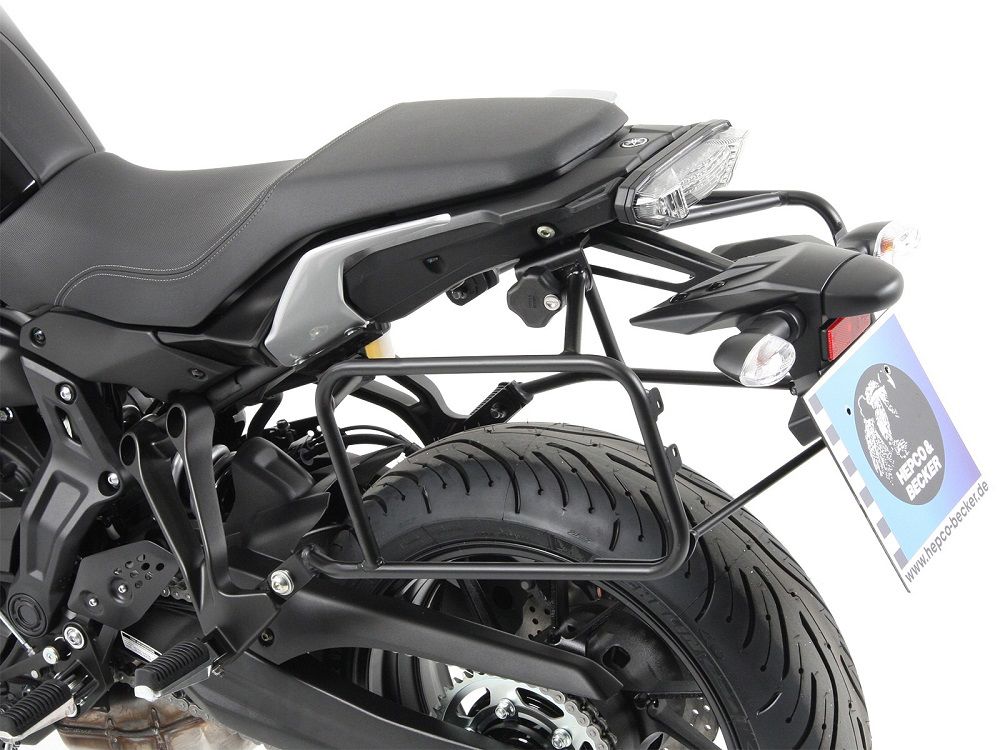 Hepco & Becker Luggage Rack Lock for black Yamaha Tracer 7 from 2021