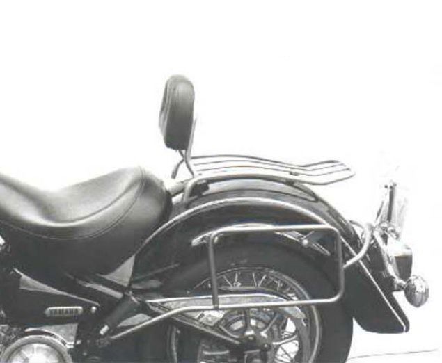 Hepco&Becker Top carrier chrome for Yamaha XVS1100