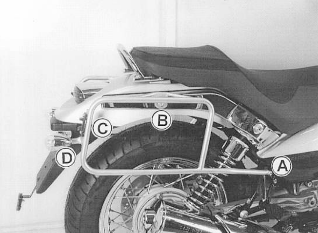 Hepco & Becker Top carrier black for Moto Guzzi BREVA 750ie from 2003