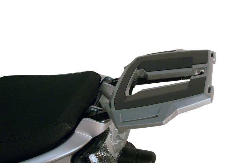 Hepco&Becker Top carrier Alurack black for Moto Guzzi STELVIO 1200 from 2008 to 2016