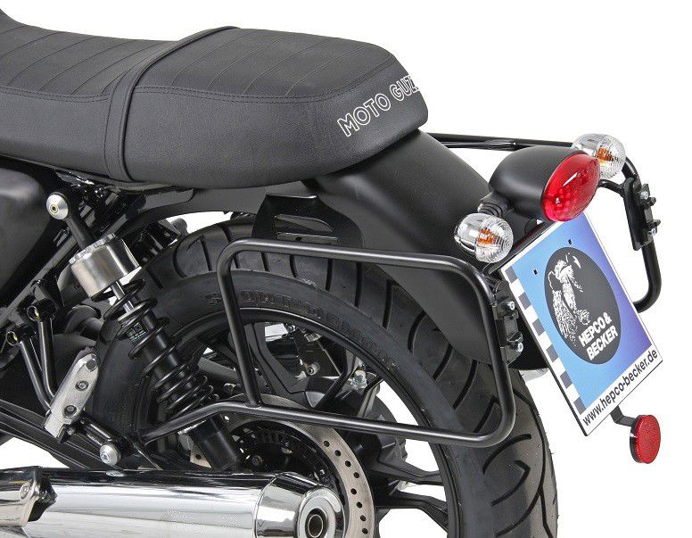 Hepco & Becker Black Luggage Rack Moto Guzzi V7 II from 2015