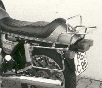Hepco & Becker Chrome Luggage Rack BMW R80RT/ R100RT/ RS/ 7/ CS up to 1985