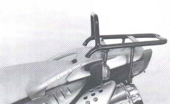Hepco & Becker Top carrier silver BMW F650GS / DAKAR from 2001 to 2003