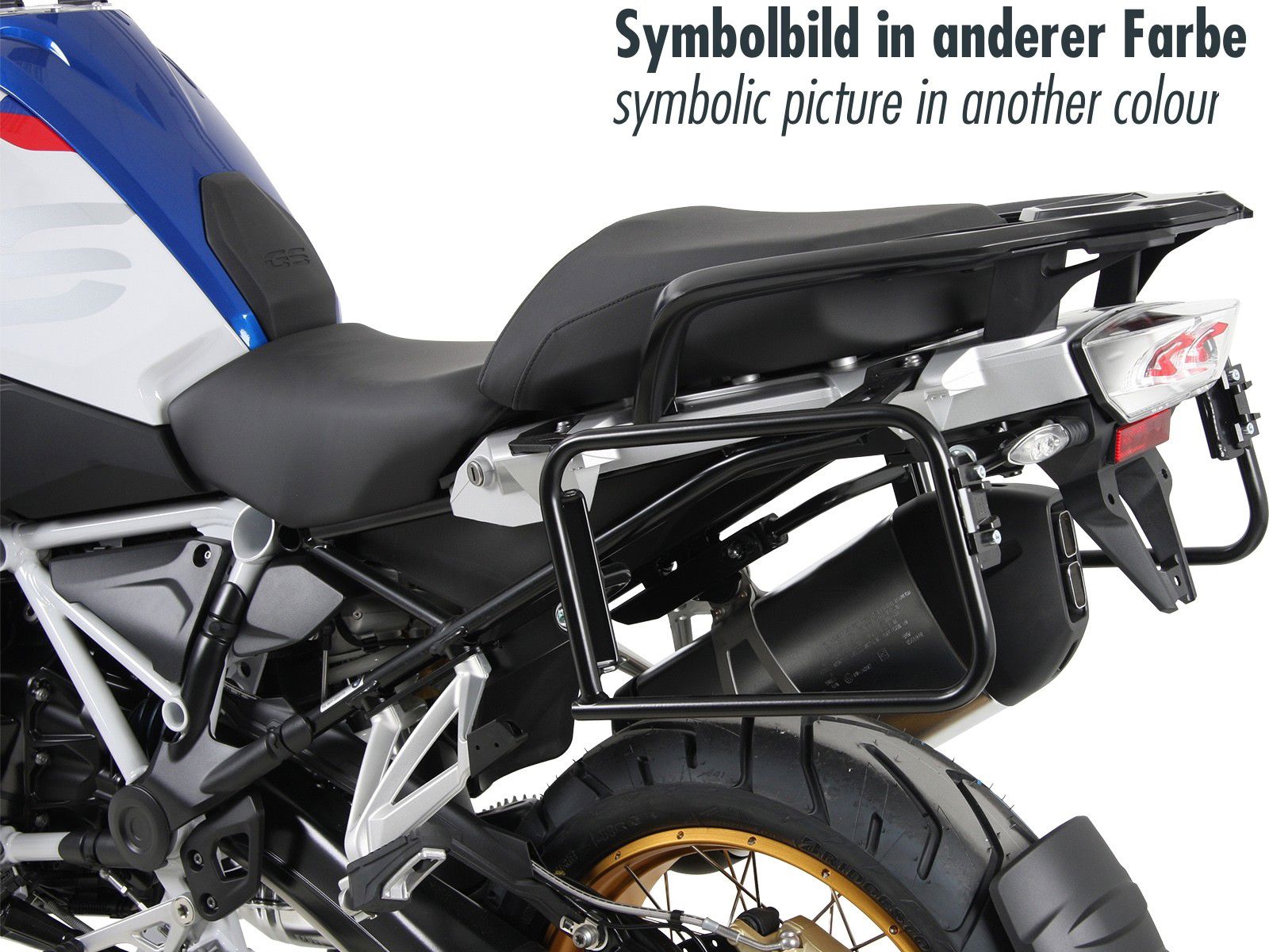 Hepco & Becker Luggage Rack Lock for anthracite BMW R1250GS LC from 2018
