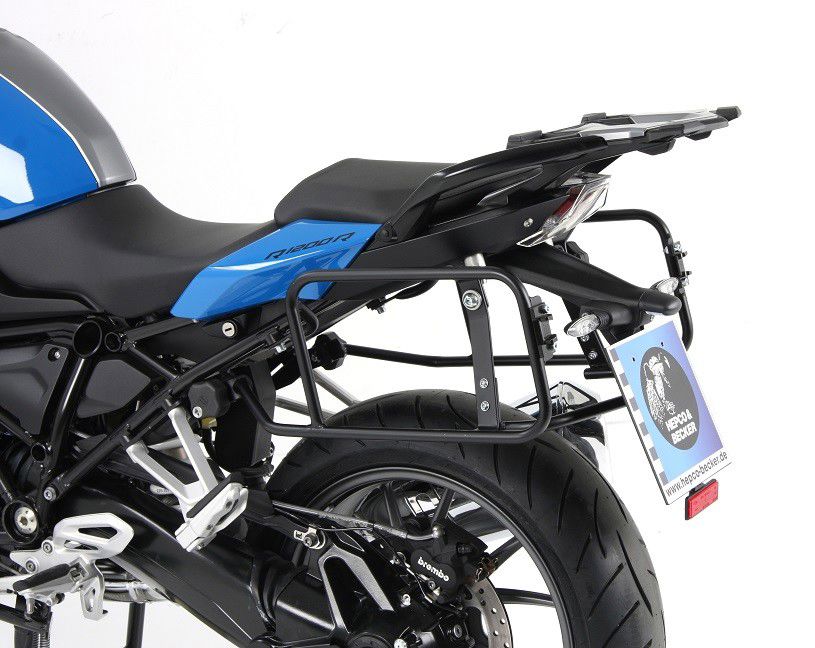 Hepco & Becker Luggage Rack Lock for black BMW R1250RS from 2019