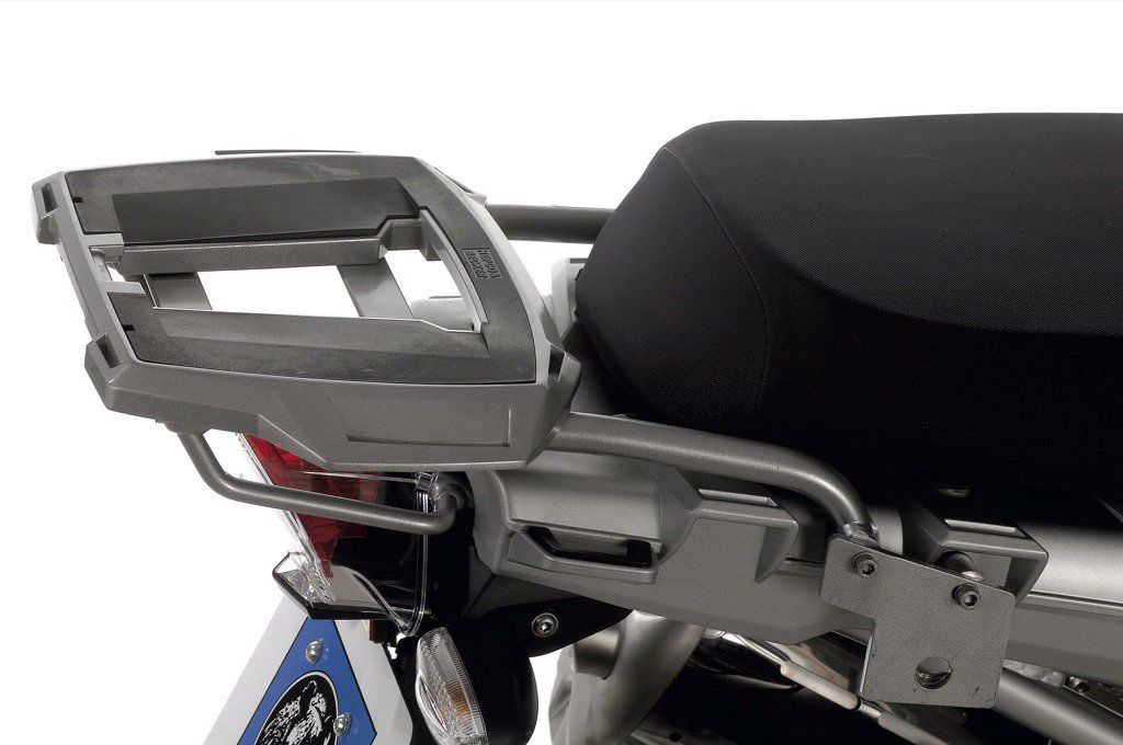 Hepco&Becker Top carrier Alurack silver for BMW R1200GS from 2008 to 2012