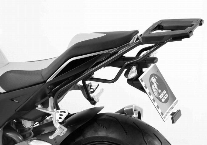 Hepco&Becker Top carrier Alurack black for Aprilia TUONO V4R from 2011 to 2014 Tuono V4RR from 2015