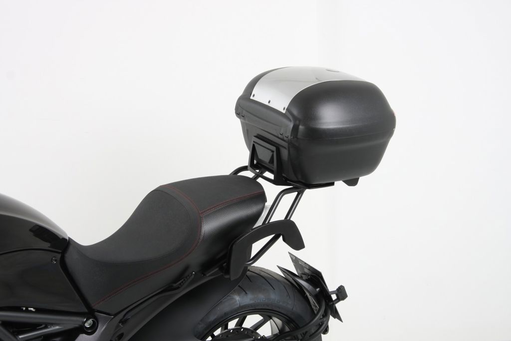 Hepco&Becker Top carrier Alurack black for Ducati Diavel from 2011 to 2018