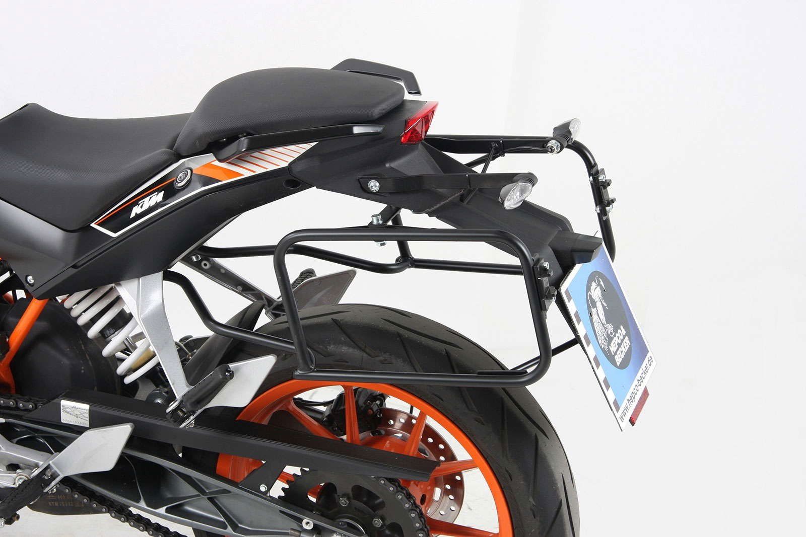 Hepco & Becker Luggage rack black KTM 125 Duke from 2011 to 2016 / Duke 200 from 2012 to 2016