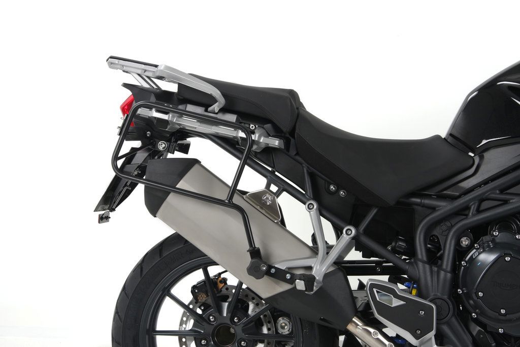 Hepco & Becker Luggage Rack Lock to it black Triumph TIGER EXPLORER 1200 from 2012 to 2015