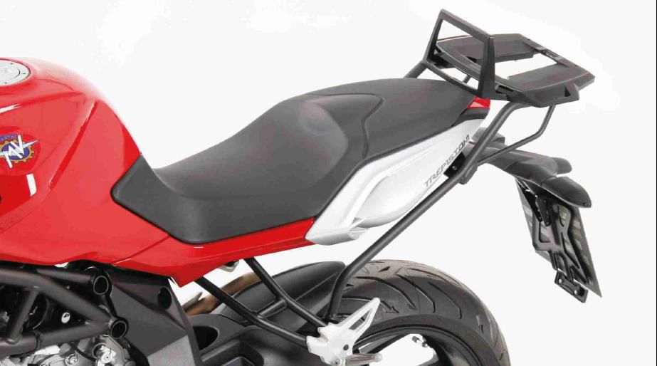Hepco&Becker Top carrier Alurack black for MV Agusta Brutale 675 from 2012/ Brutale 800 from 2013