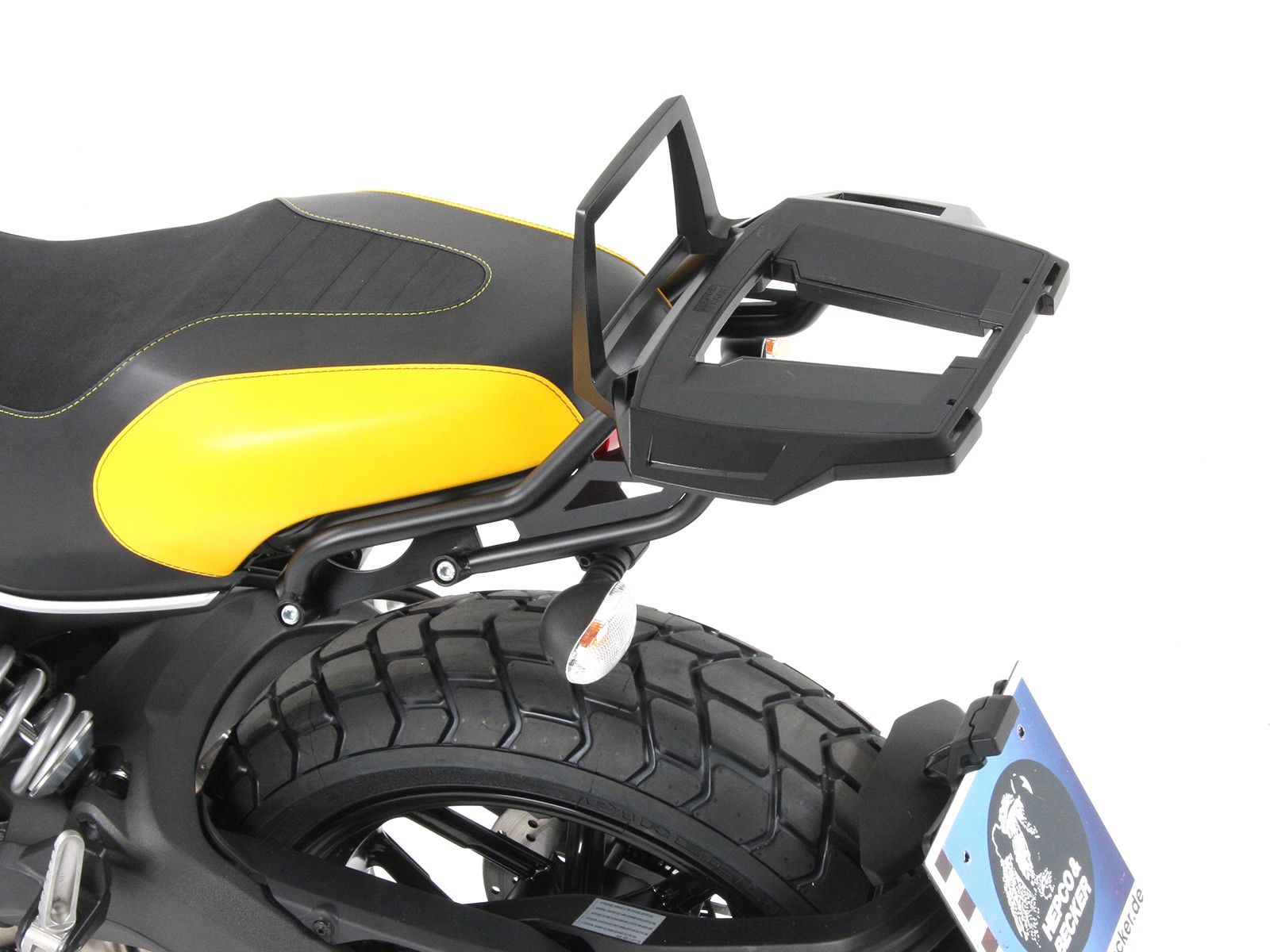 Hepco&Becker Top carrier Alurack black for Ducati Scrambler from 2015