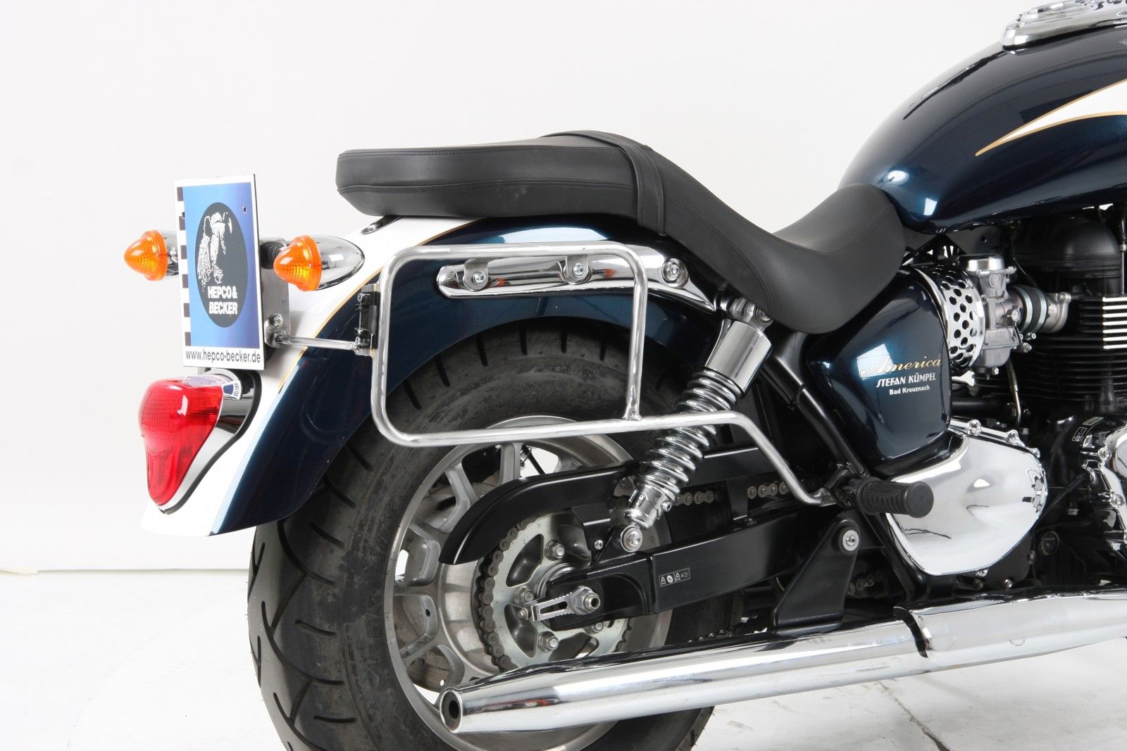 Hepco & Becker Luggage rack chrome Triumph BONNEVILLE AMERICA/ SPEEDMASTER from 2011 to 2017