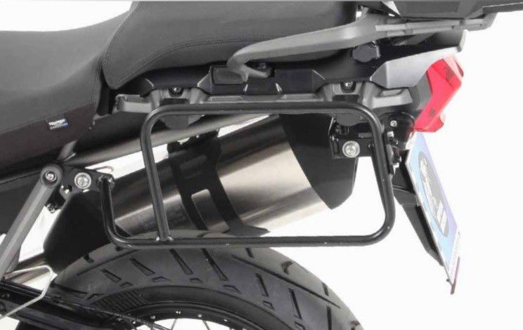 Hepco & Becker Luggage Rack Lock to it black Triumph TIGER EXPLORER 1200 from 2016