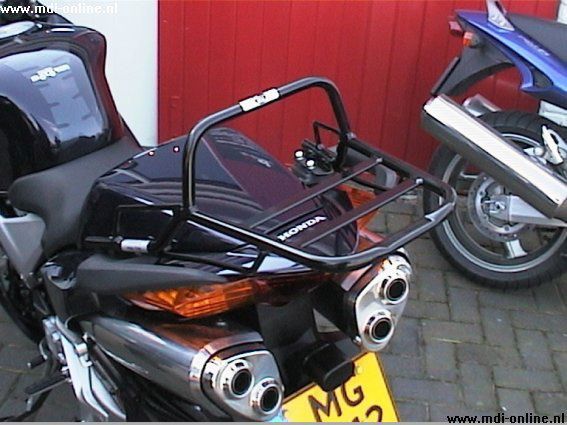 Hepco & Becker Top carrier black for Honda VFR800FI VTEC from 2002