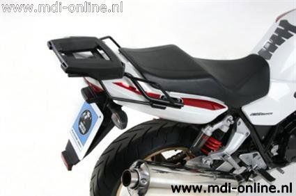 Hepco&Becker Top carrier Alurack black for Honda CB1300 from 2003 to 2009