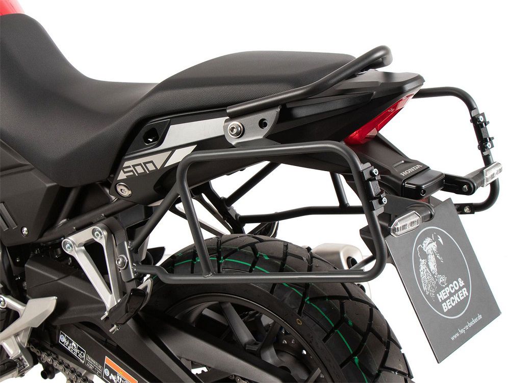 Hepco & Becker Luggage Rack Lock for anthracite Honda NX500 from 2024