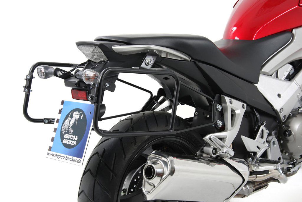 Hepco & Becker Luggage Rack Lock to it black Honda CROSSRUNNER VFR800X from 2011 to 2014