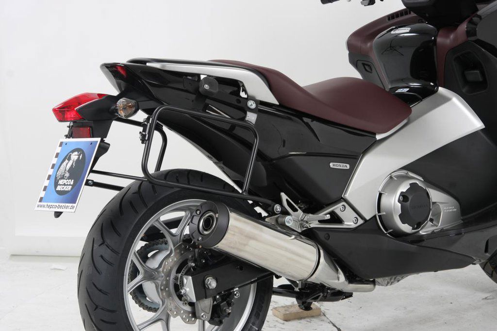 Hepco & Becker Luggage Rack Lock to it black Honda NC700D Integra from 2012 to 2013