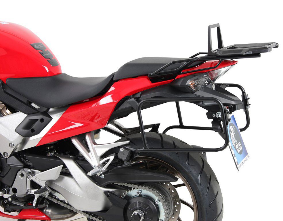 Hepco & Becker Luggage Rack Lock to it black Honda VFR800F from 2014 to 2020