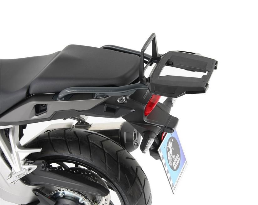 Hepco&Becker Top carrier Alurack anthracite for Honda CROSSRUNNER VFR800X from 2015 to 2020