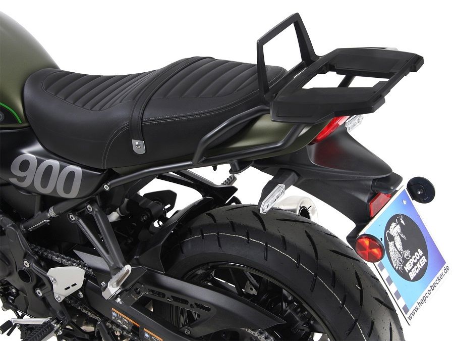 Hepco&Becker Top carrier Alurack black for Kawasaki Z900RS / Cafe from 2018 / Z900RS SE from 2022