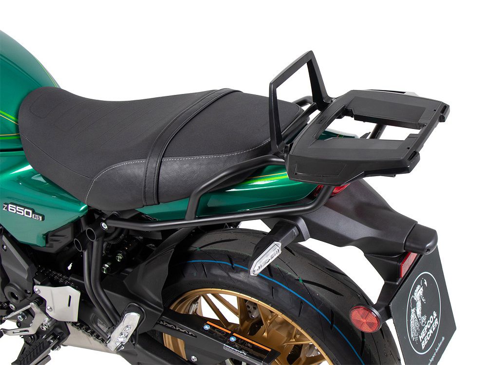 Hepco&Becker Top carrier Alurack black for Kawasaki Z650RS from 2022