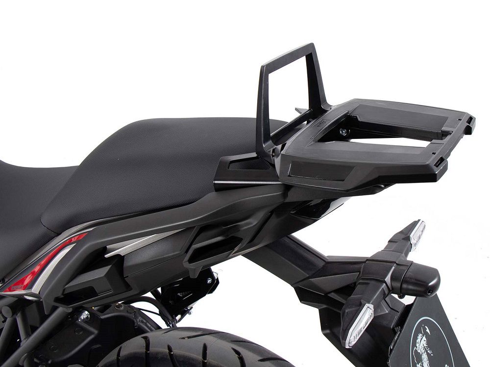 Hepco&Becker Top carrier Alurack black for Kawasaki Versys 650 from 2022