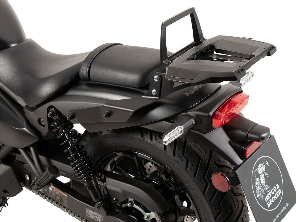 Hepco&Becker Top carrier Alurack black for Kawasaki Eliminator 500 from 2024