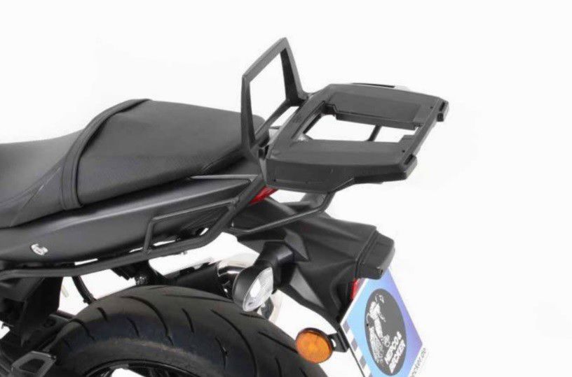 Hepco&Becker Top carrier Alurack black for Suzuki SV650 from 2016