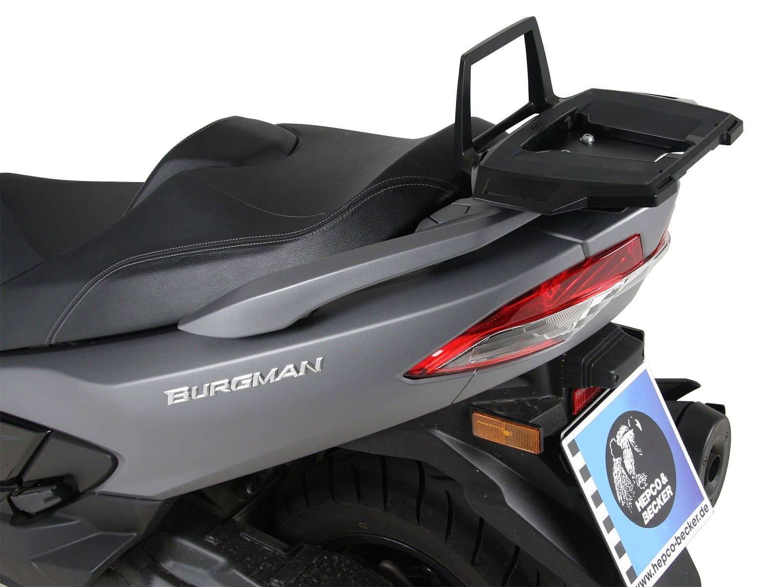 Hepco&Becker Top carrier black for Suzuki Burgman 400 from 2017