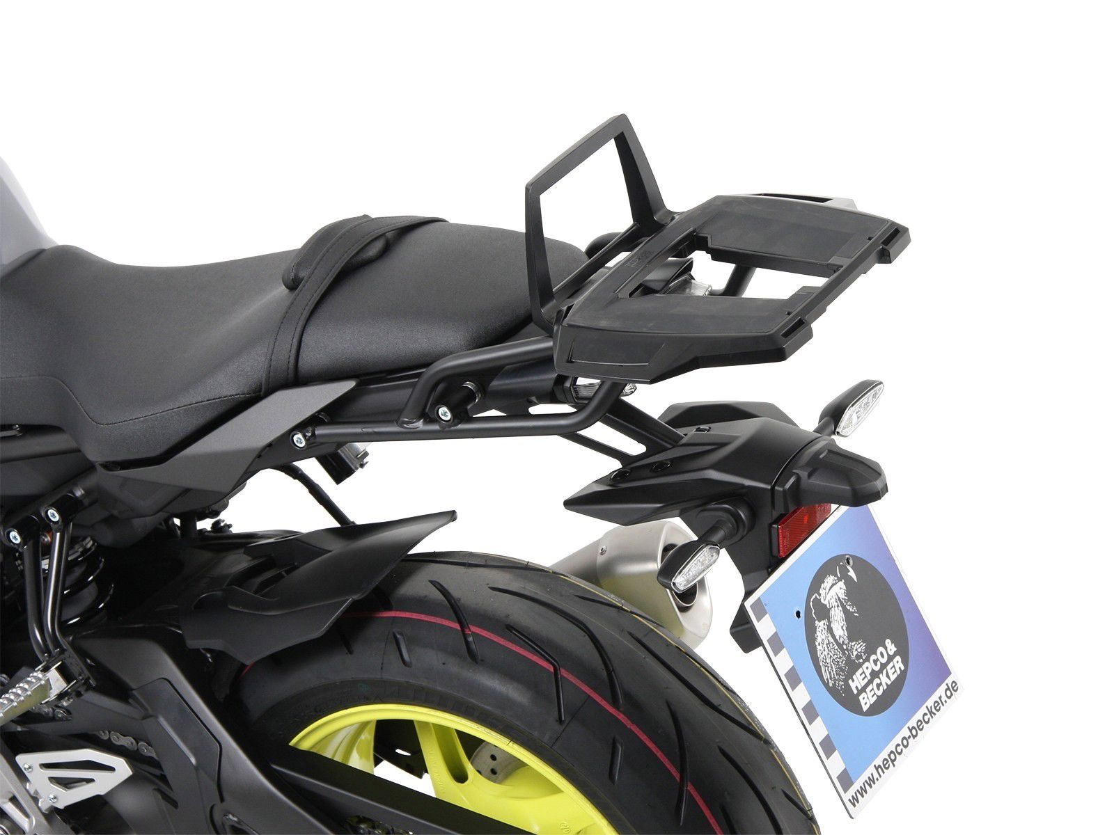 Hepco&Becker Top carrier Alurack anthracite for Yamaha MT10 from 2016 to 2021