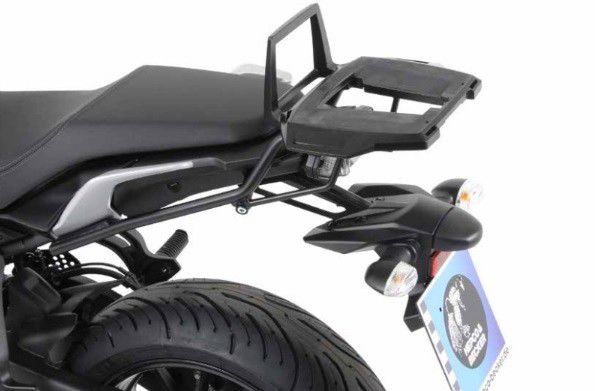Hepco&Becker Top carrier Alurack black for Yamaha MT07 Tracer from 2016 to 2020