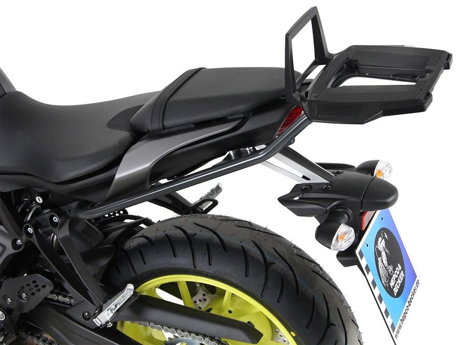 Hepco&Becker Top carrier Alurack anthracite for Yamaha MT07 from 2018 to 2020